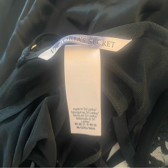 New! Victorias Secret Shimmer Heart Embroidery Strappy Satin Slip 20006 - Picture 10 of 10